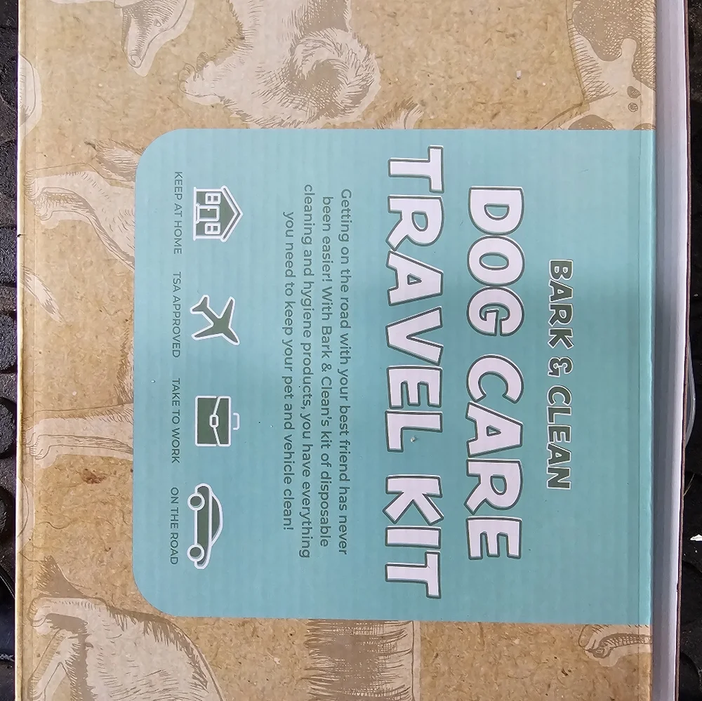 Dog Travel care kit